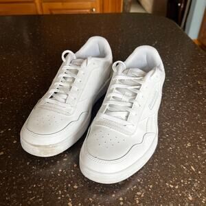 Reebok Womens Leather Court Advance White Casual Shoes Sneakers Size 8.5